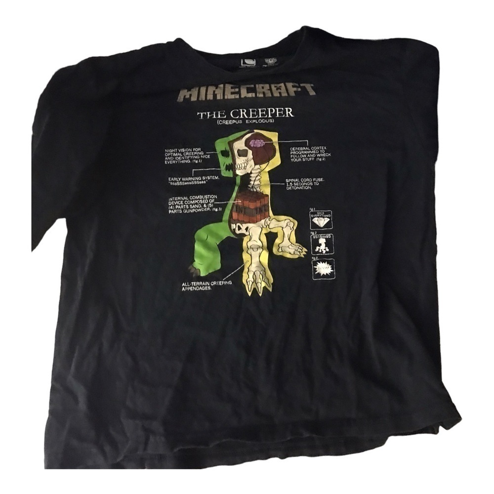 Mojang Jinx Minecraft Long Sleeve T-Shirt
